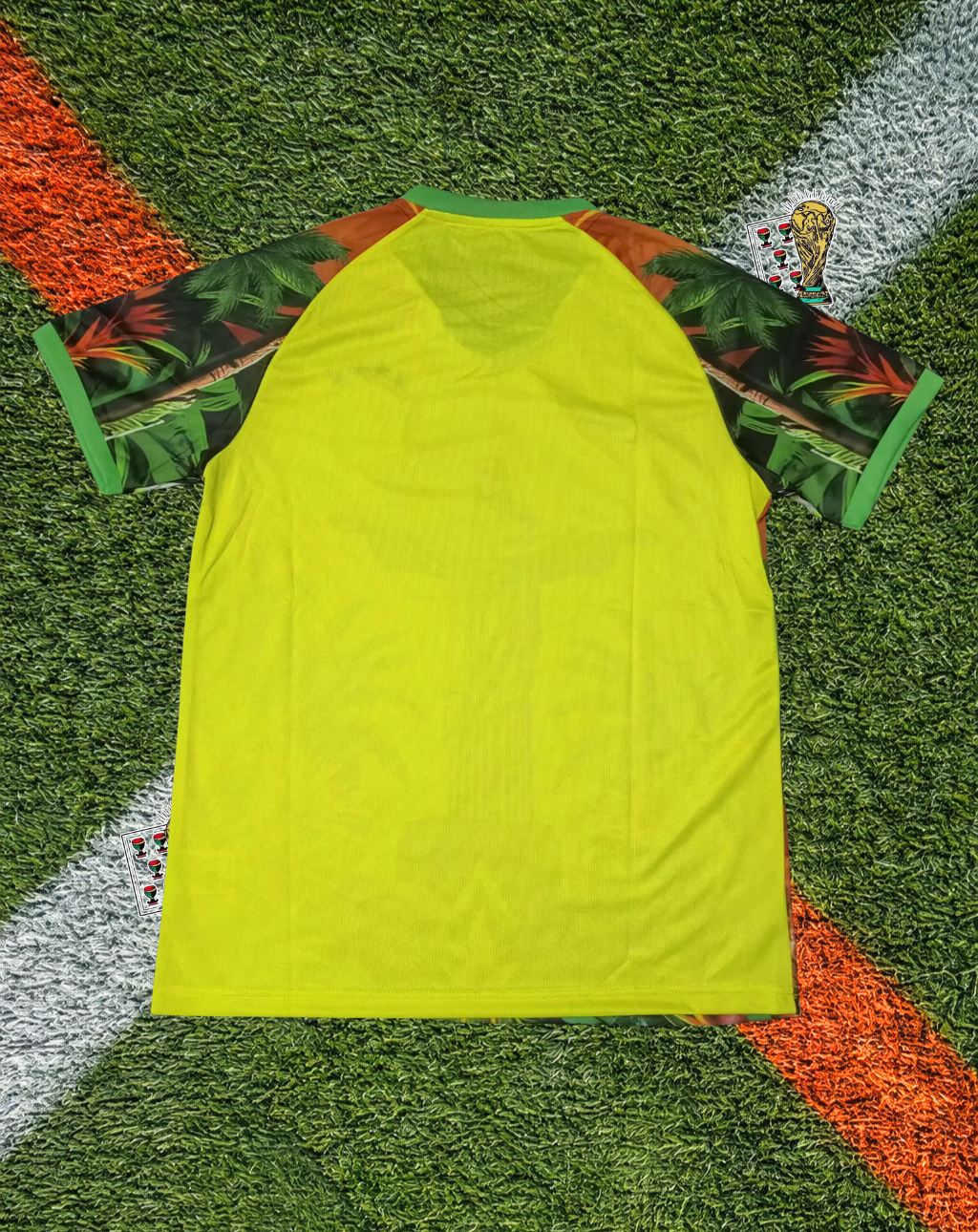 Brazil Home Jersey – Tropical Sunburst Christ Edition