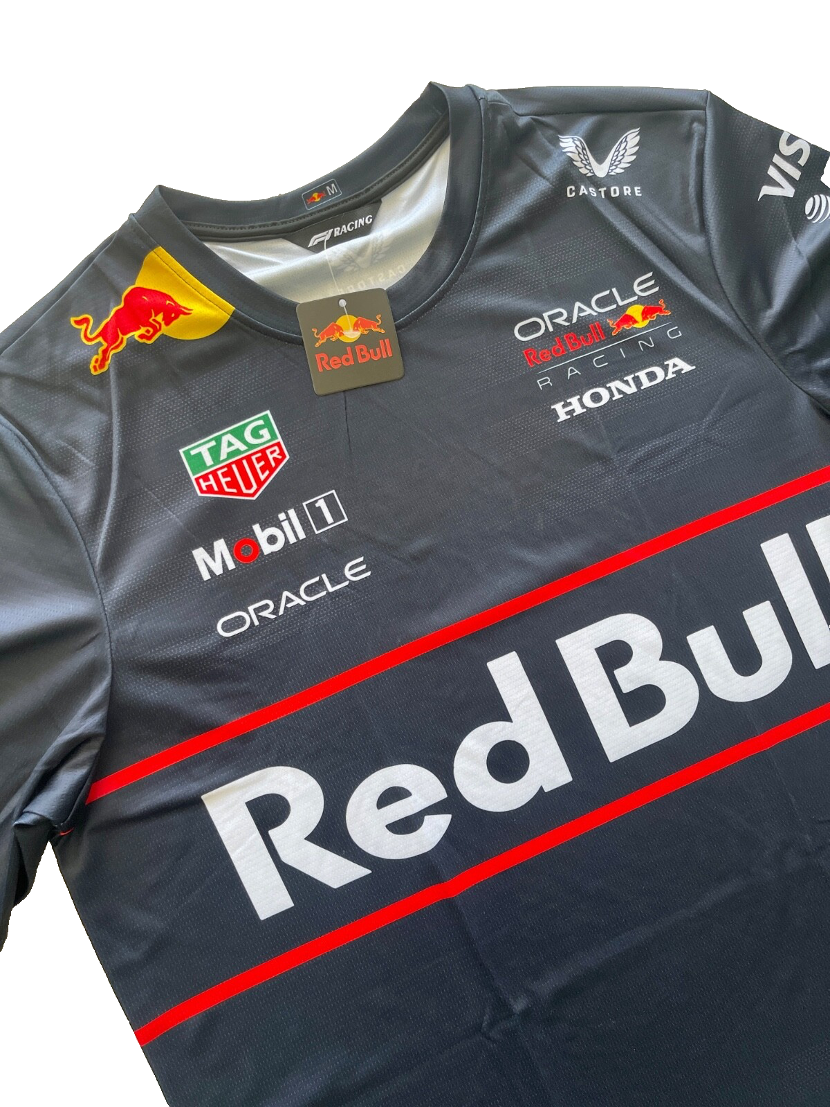 Red Bull Formula 1 Blue Team Jersey – Classic Navy Racing Design