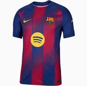 FC Barcelona 2025–2026 Home Jersey – Pedri #8 – Blaugrana Gradient Strip Kit - Five Of Cups Official
