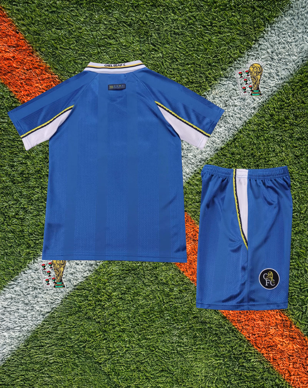 Chelsea 1995-96 Home Jersey – Autoglass Classic Edition