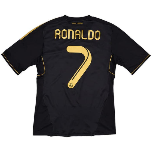 Real Madrid 2011–12 Home Jersey – Ronaldo #7 Iconic White Adidas Shirt from Record-Breaking La Liga Season