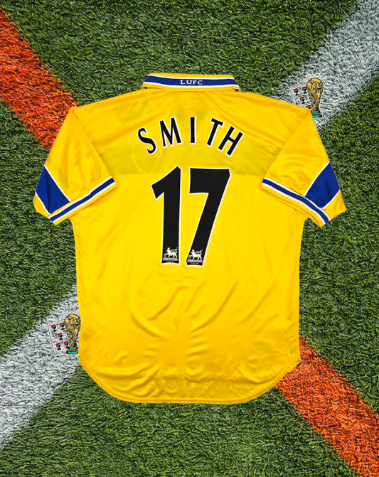 Leeds United 1997-98 Away Jersey – Chest Band Edition