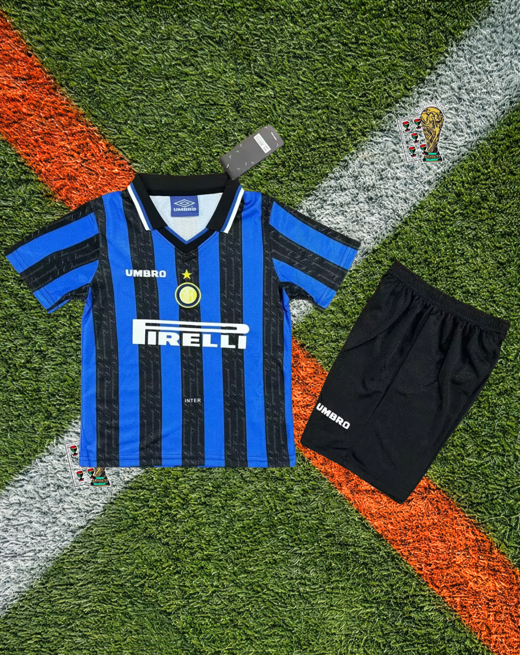 Inter Milan 1997-98 Home Jersey – Ronaldo Era Home Youth Edition