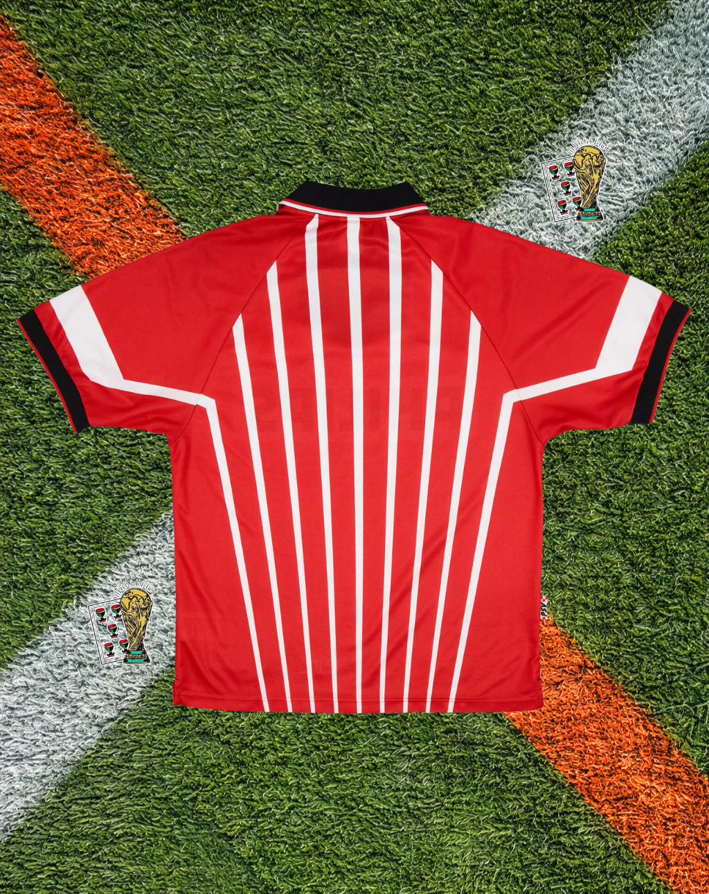 PSV Eindhoven 1996-97 Home Jersey – Fine Pinstripe Edition