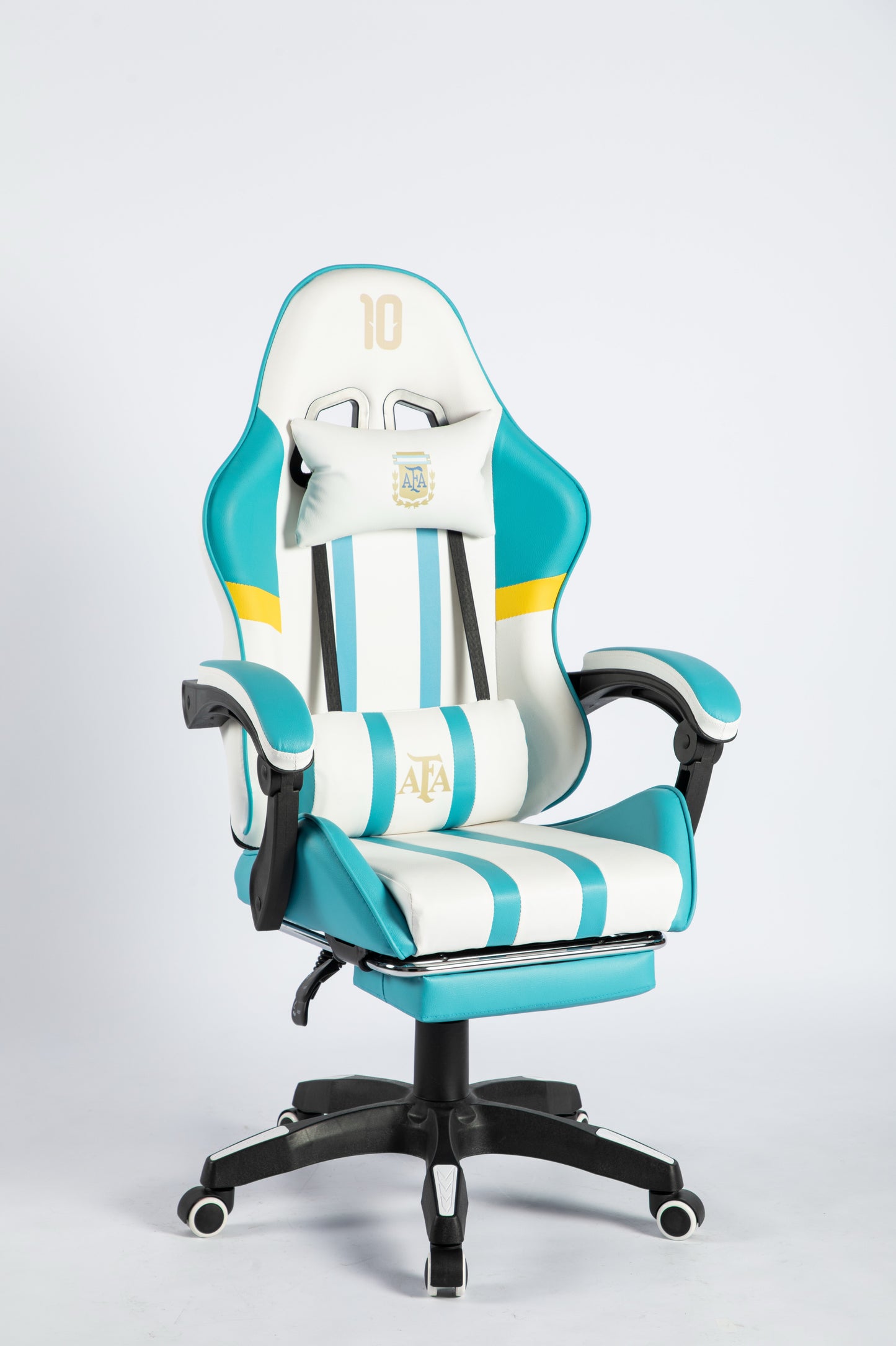 Official Argentina Raptor Gaming/Office Chair-White Edition- PLAY FC