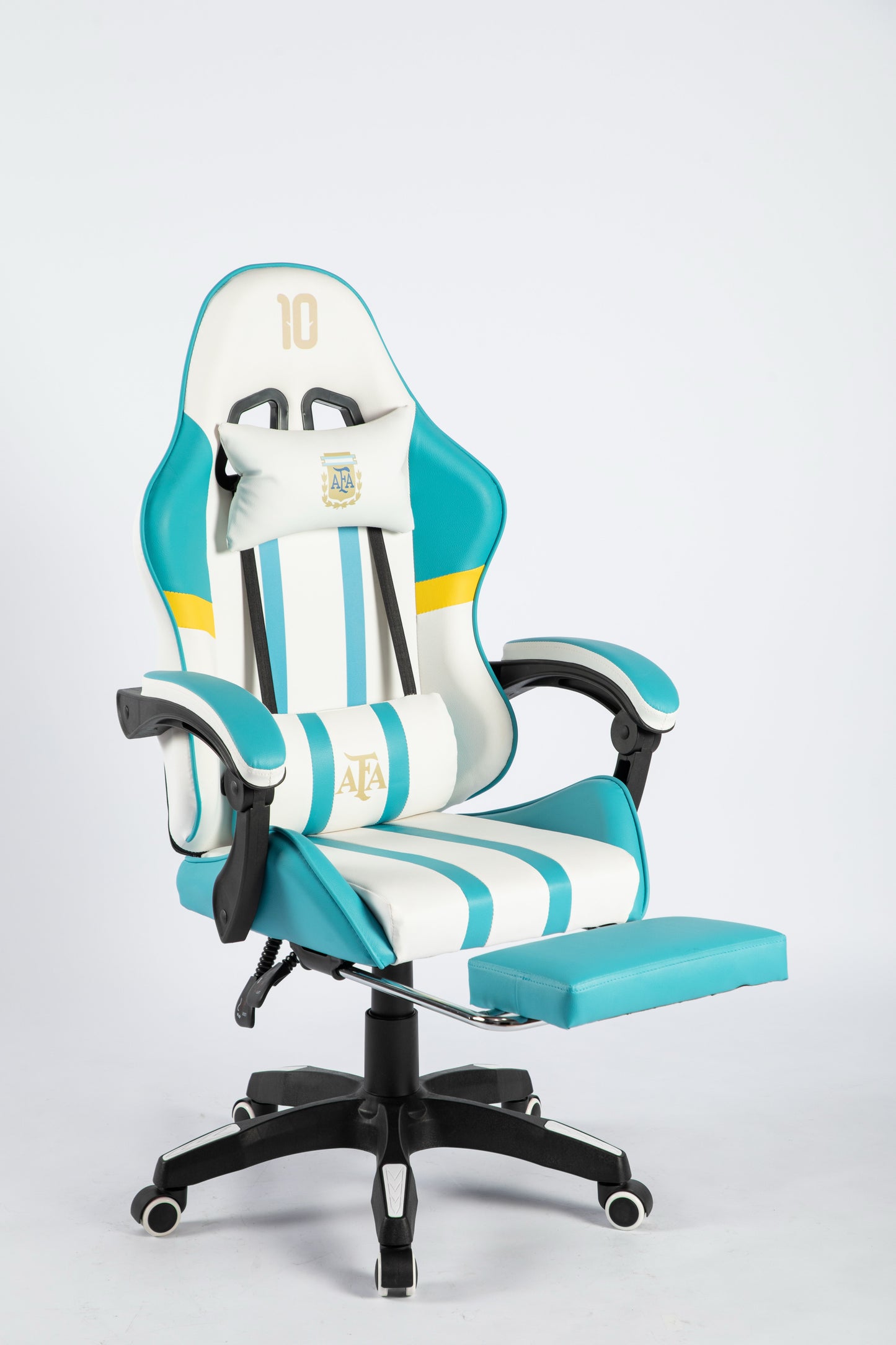 Official Argentina Raptor Gaming/Office Chair-White Edition- PLAY FC