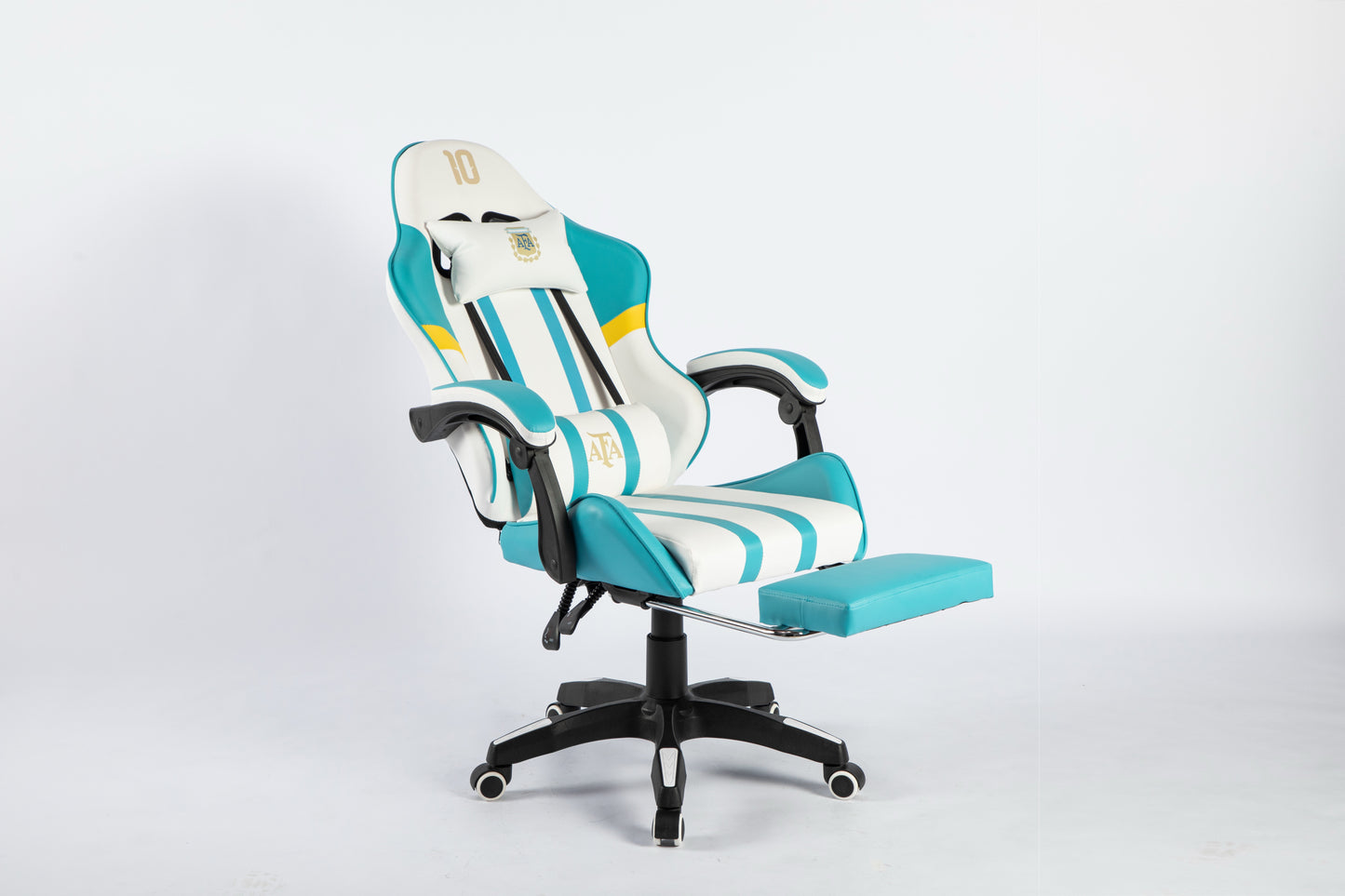 Official Argentina Raptor Gaming/Office Chair-White Edition- PLAY FC
