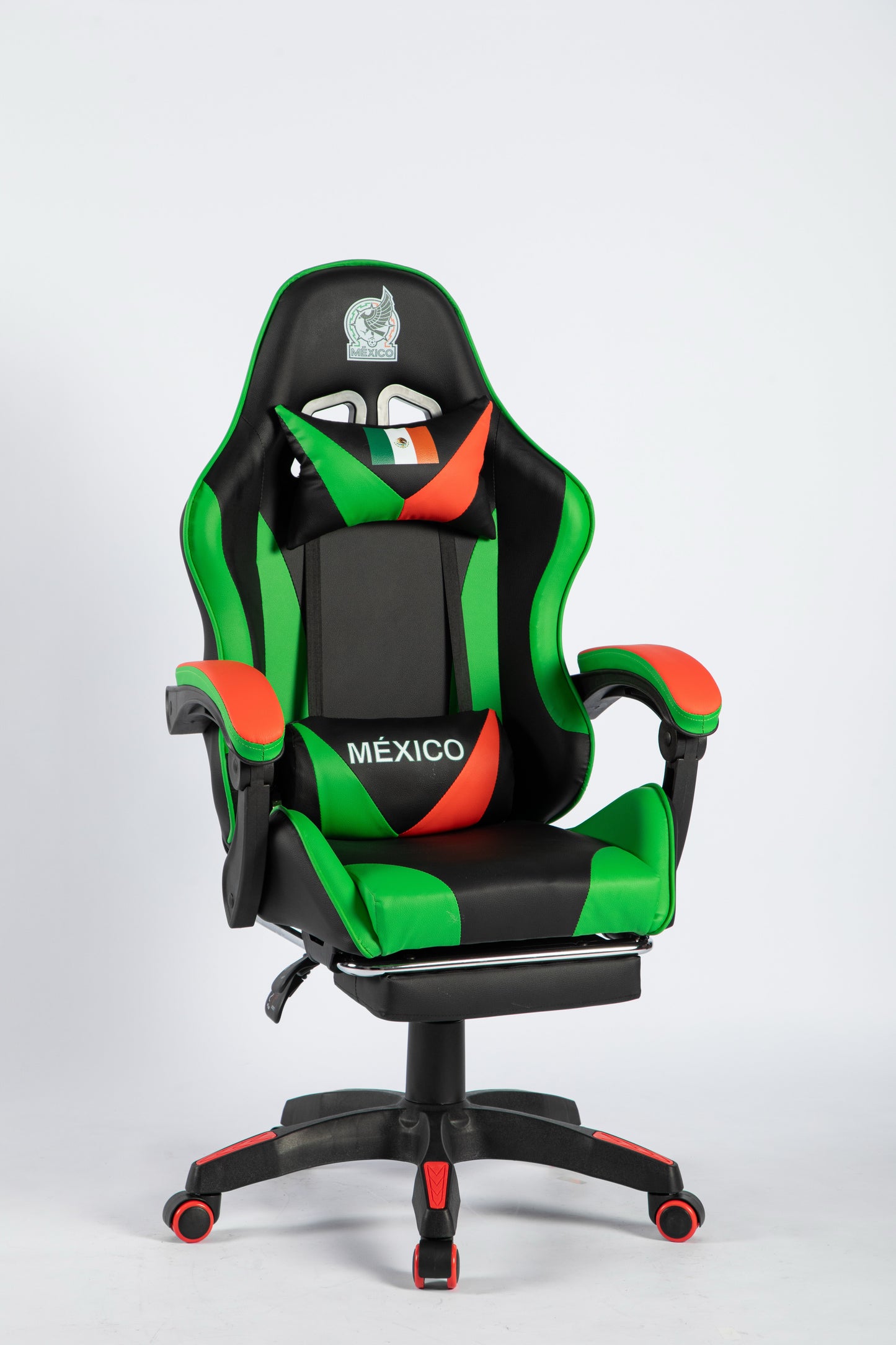 Official Mexico Raptor Gaming/Office Chair-Green Edition- PLAY FC