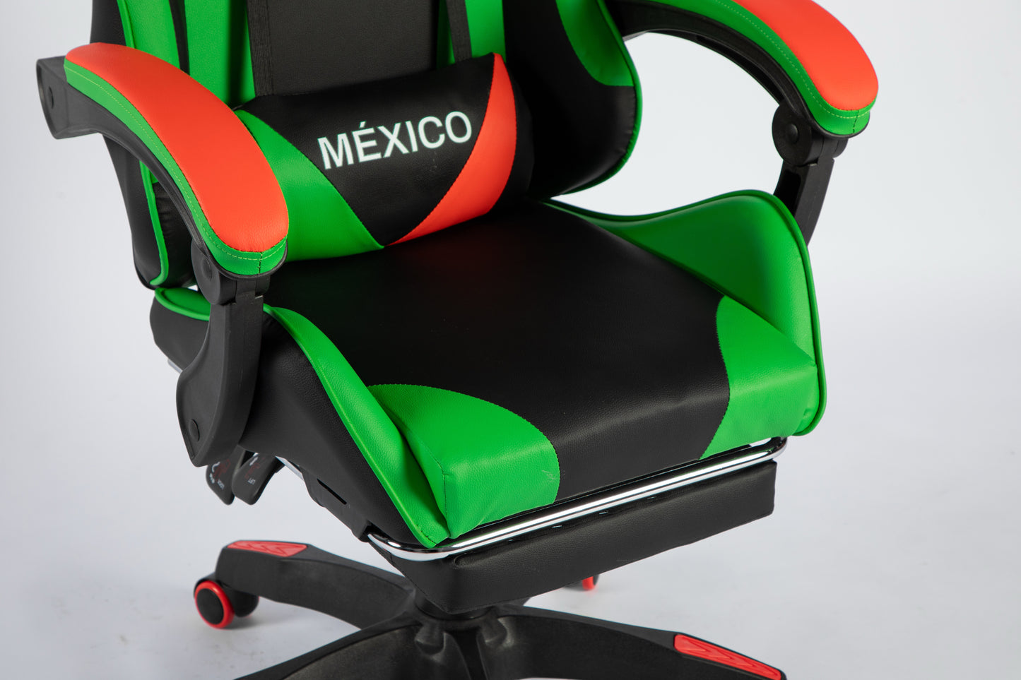 Official Mexico Raptor Gaming/Office Chair-Green Edition- PLAY FC