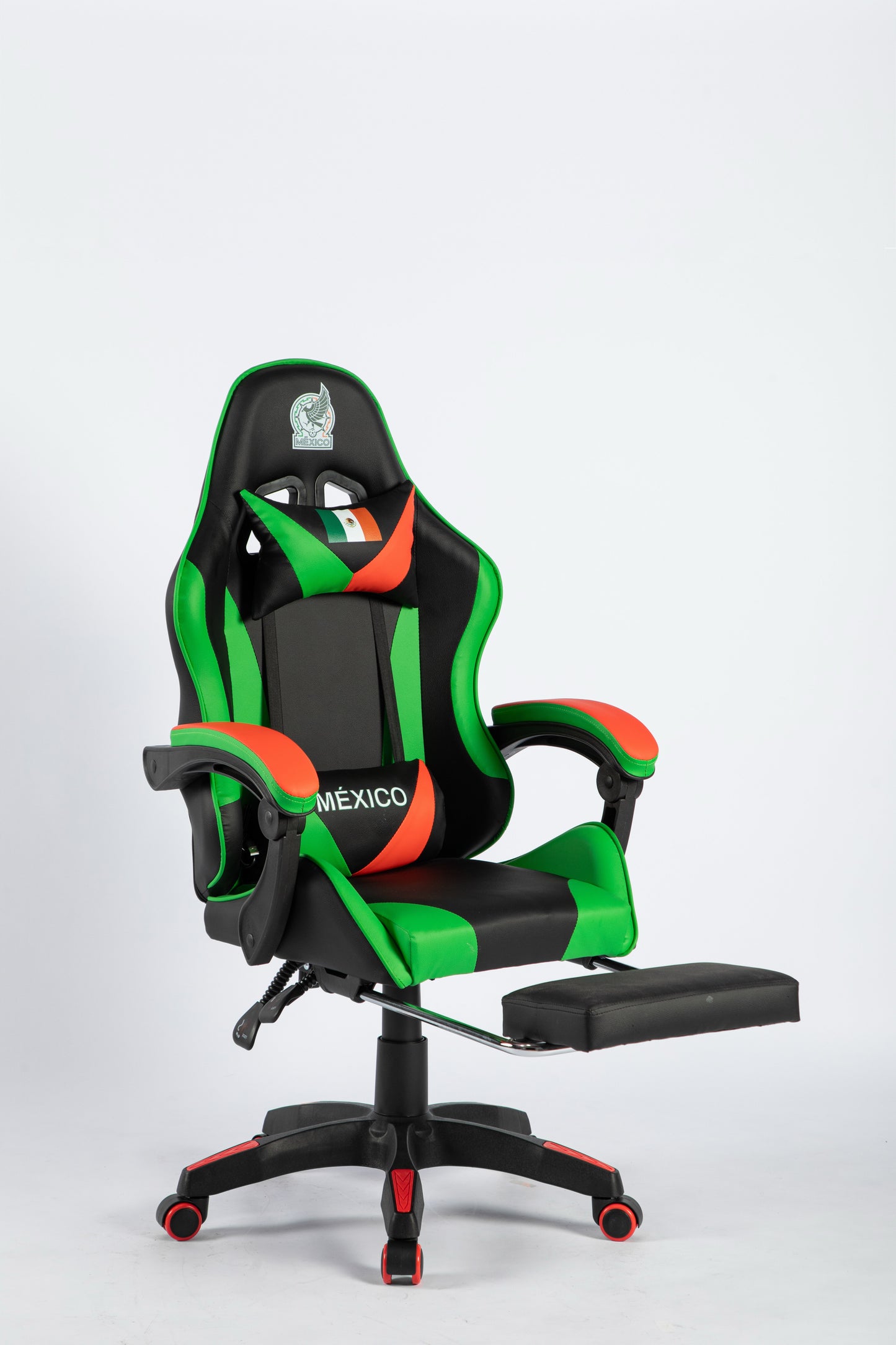 Official Mexico Raptor Gaming/Office Chair-Green Edition- PLAY FC