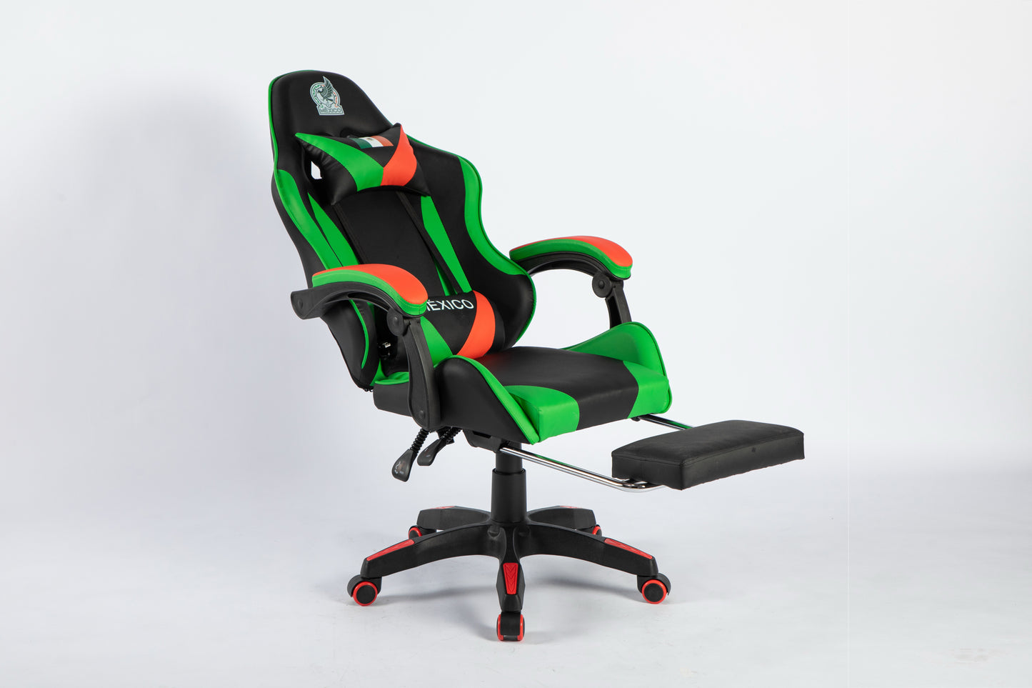 Official Mexico Raptor Gaming/Office Chair-Green Edition- PLAY FC
