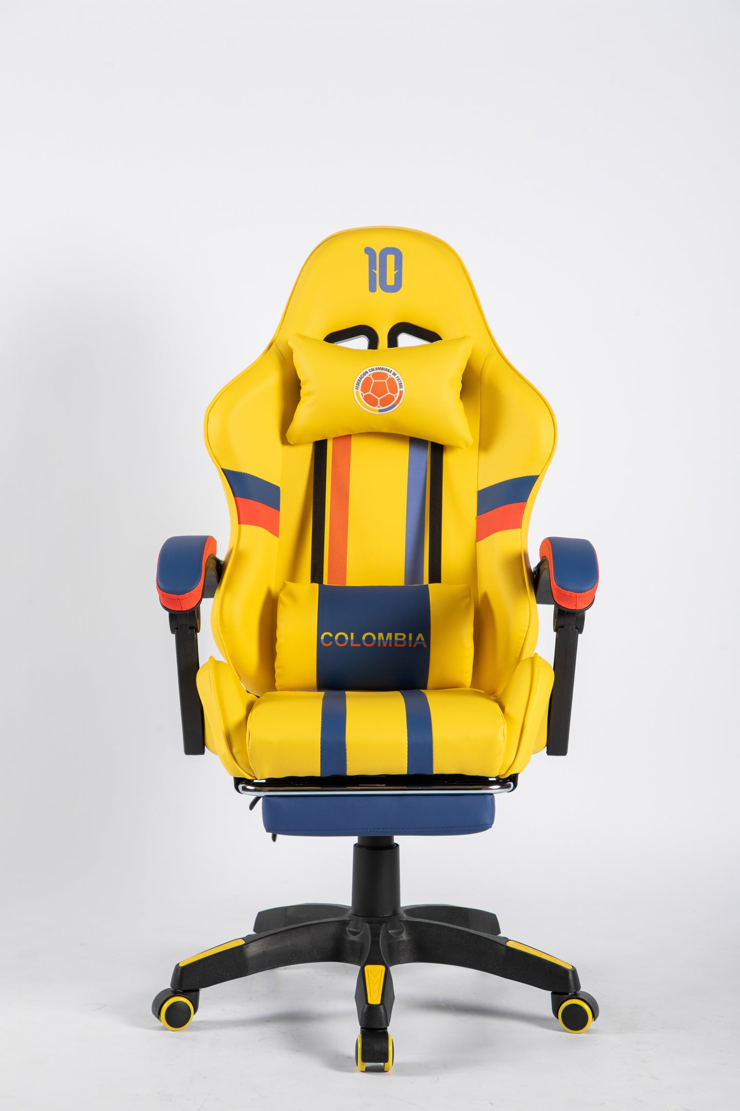 Official Colombia Raptor Gaming/Office Chair-Yellow Edition- PLAY FC