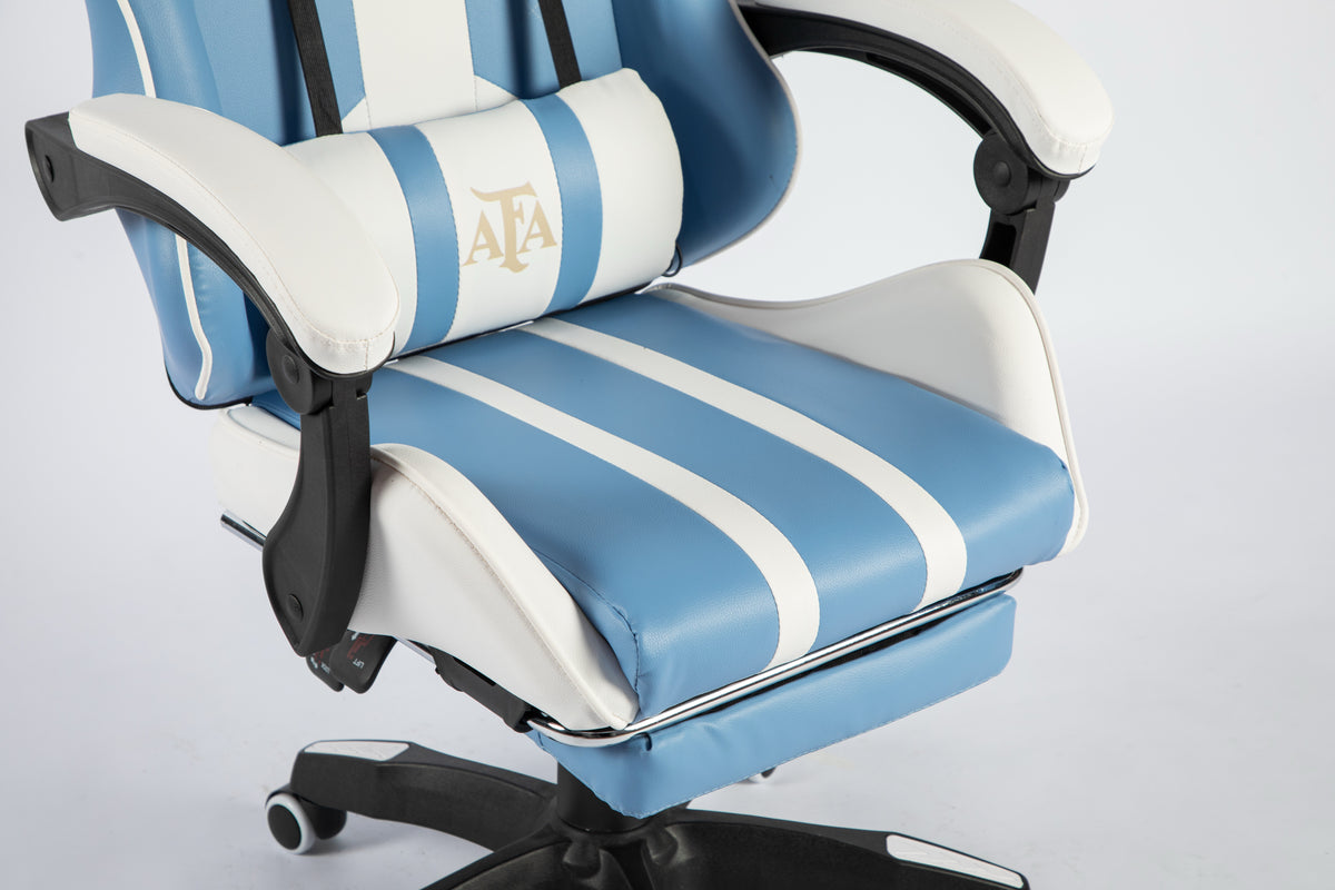 Official Argentina Raptor Gaming/Office Chair- Blue Edition- PLAY FC