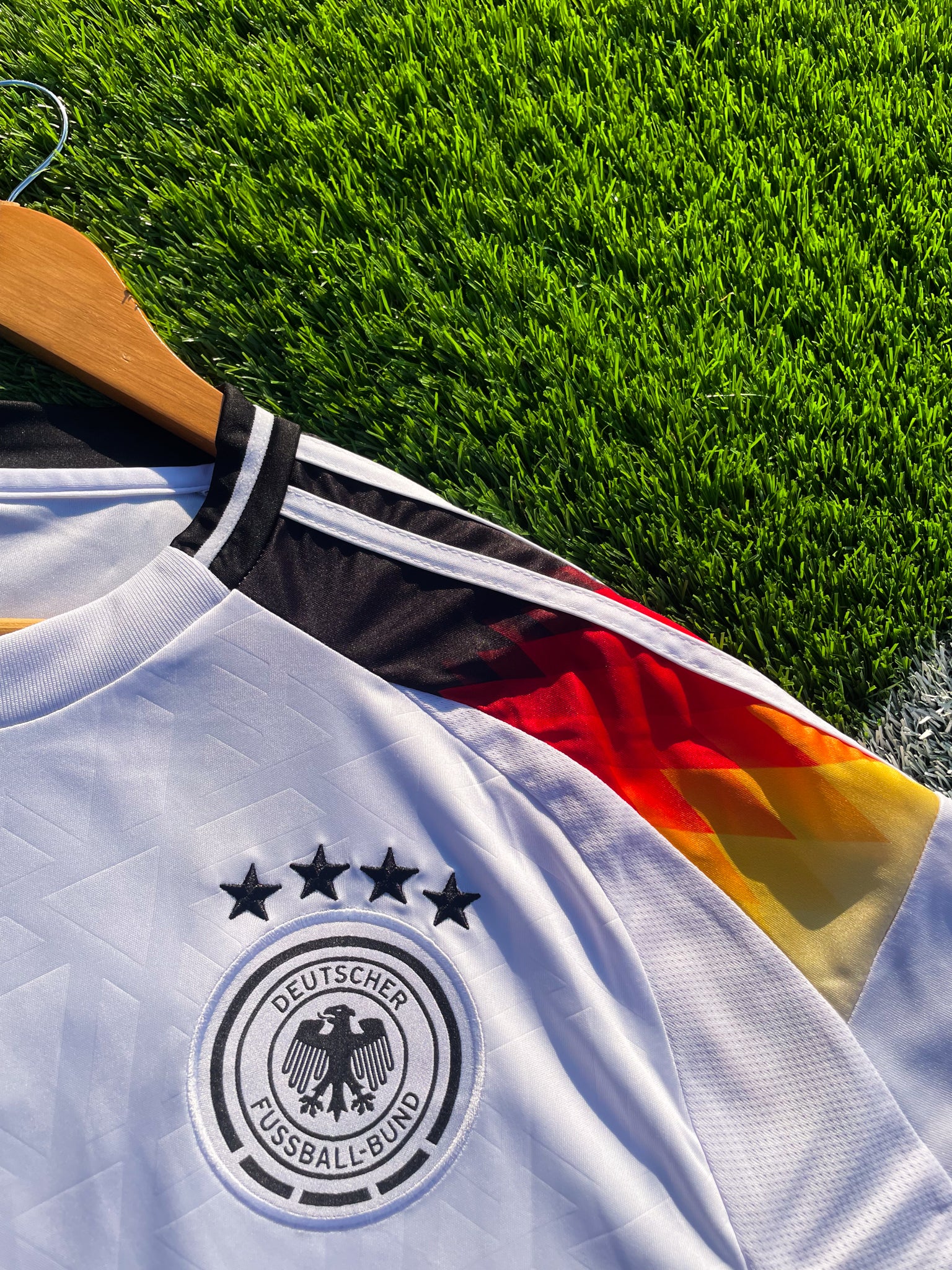 Germany 2024 Home Kroos #8 & Musiala #10 Euros Soccer Jersey – Bold Modern Adidas Kit for the New Era of Die Mannschaft - Five Of Cups Official