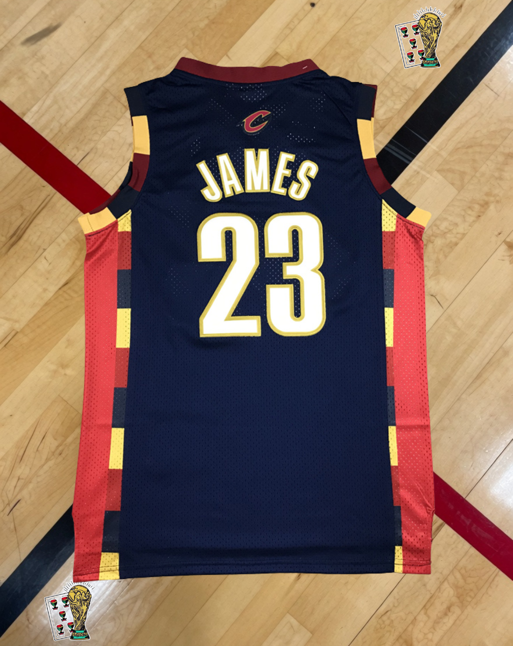 Cleveland Cavaliers 2008-09 Home Jersey – James MVP Edition