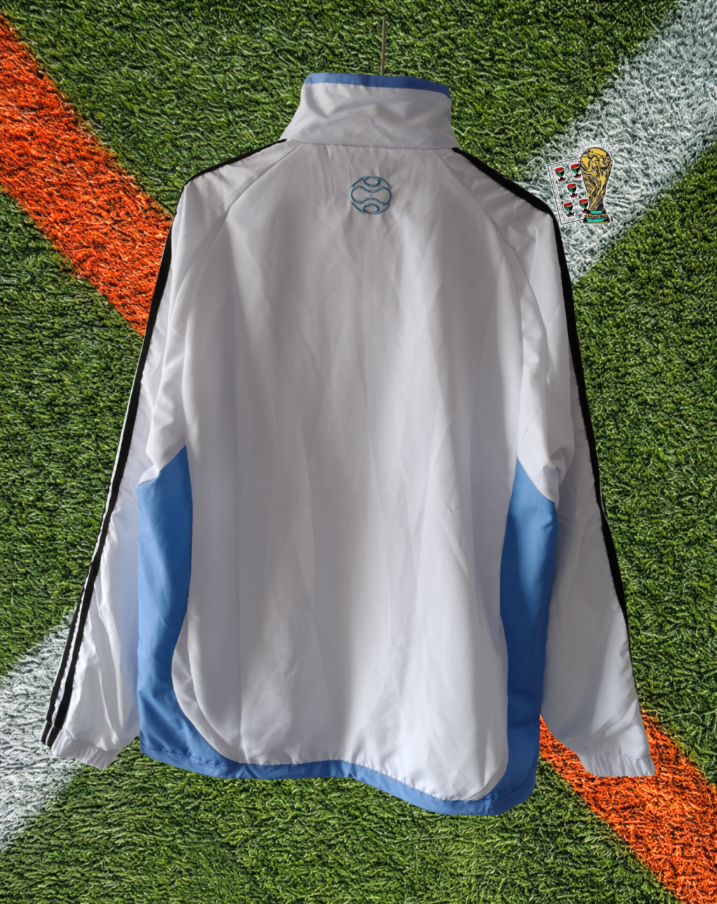 Argentina 2006 Windbreaker – Albiceleste Swirl Edition