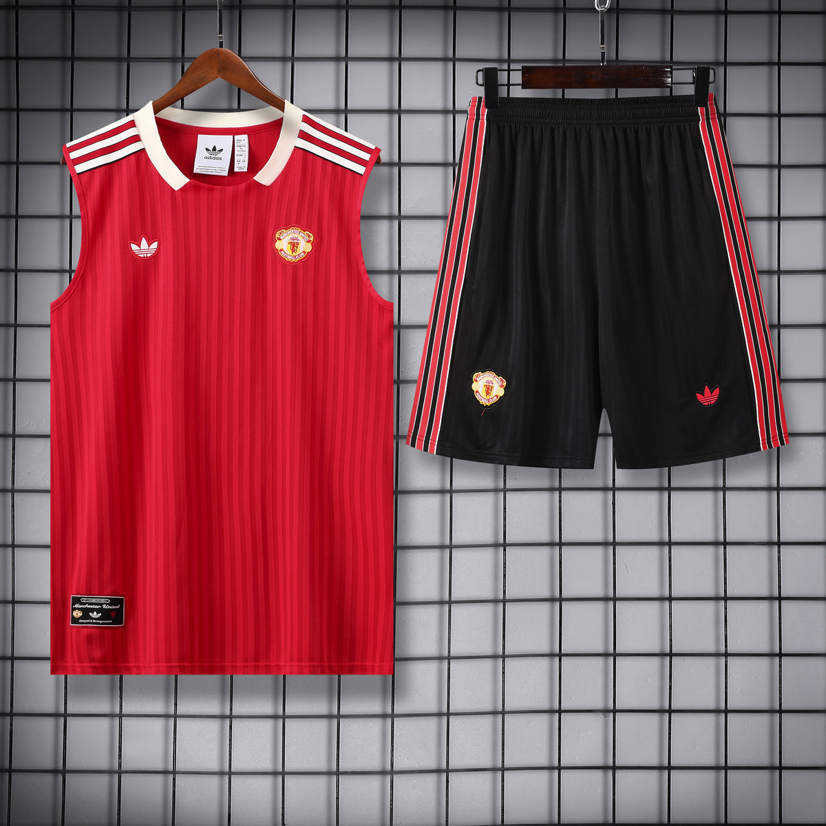 Manchester United Training Vest Set – Heritage Red Edition