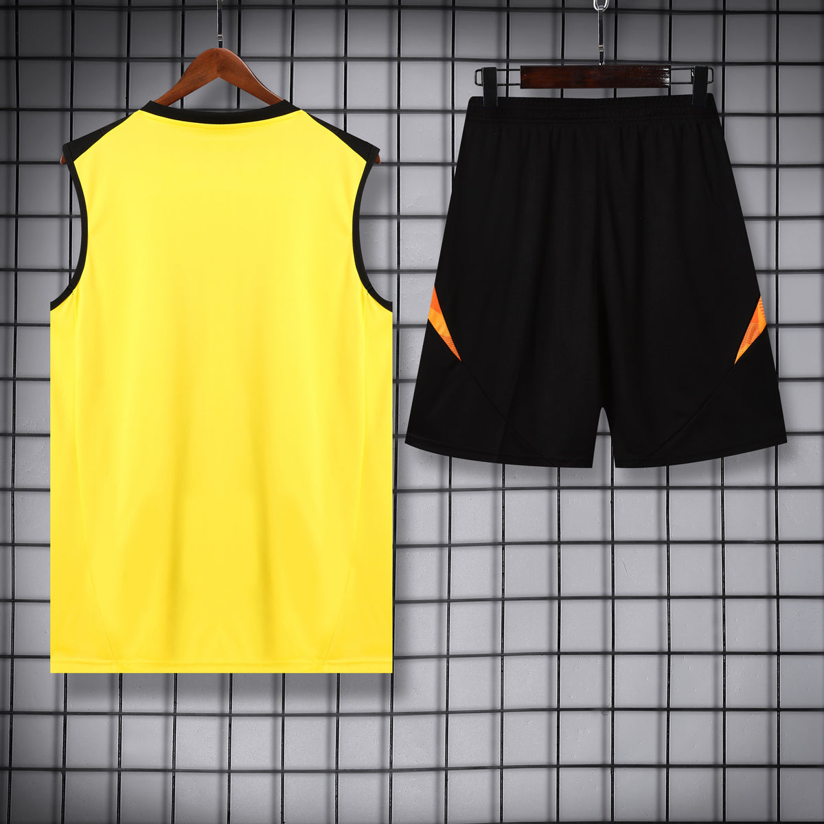 Atlético Mineiro Training Vest Set – Classic Yellow Edition