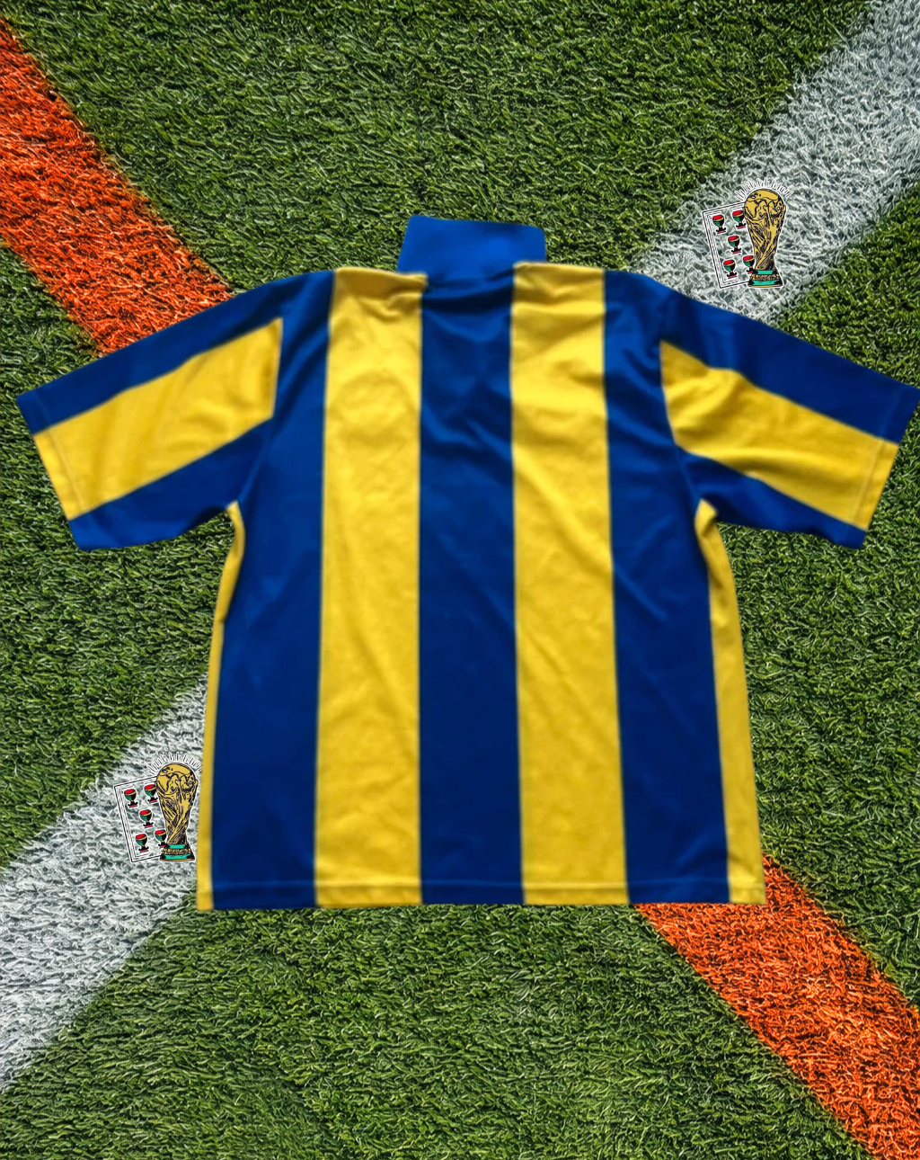 Leeds United 1996-97 Home Jersey – Thistle Stripe Edition
