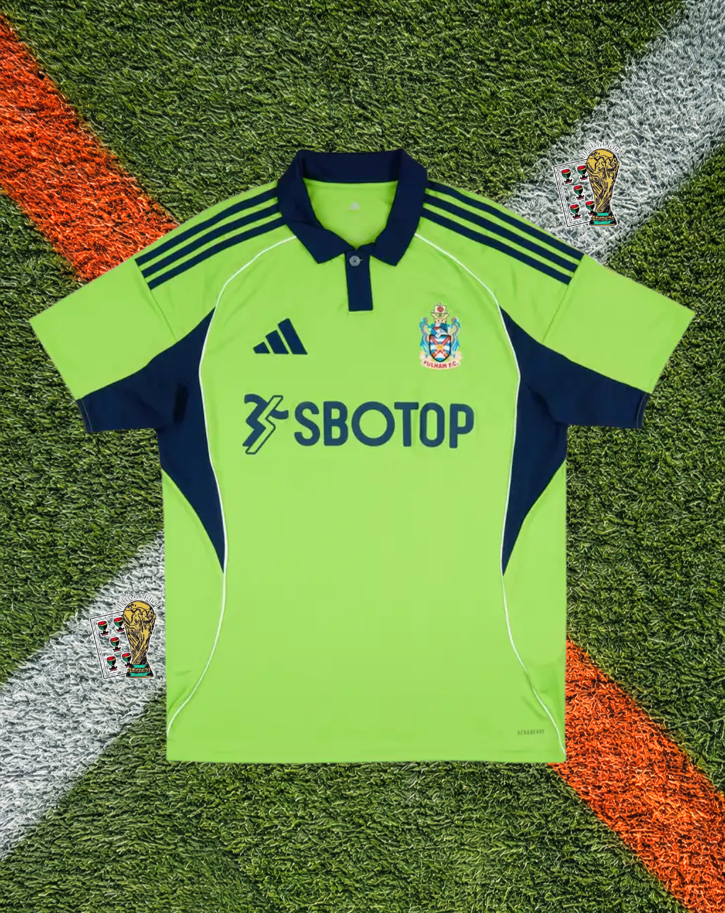 Fulham 2024-25 Away Jersey – Lime Away Edition