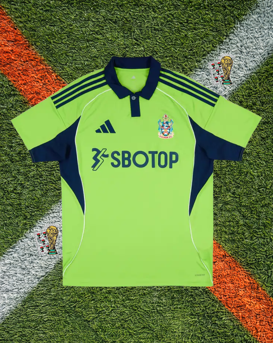 Fulham 2024-25 Away Jersey – Lime Away Edition