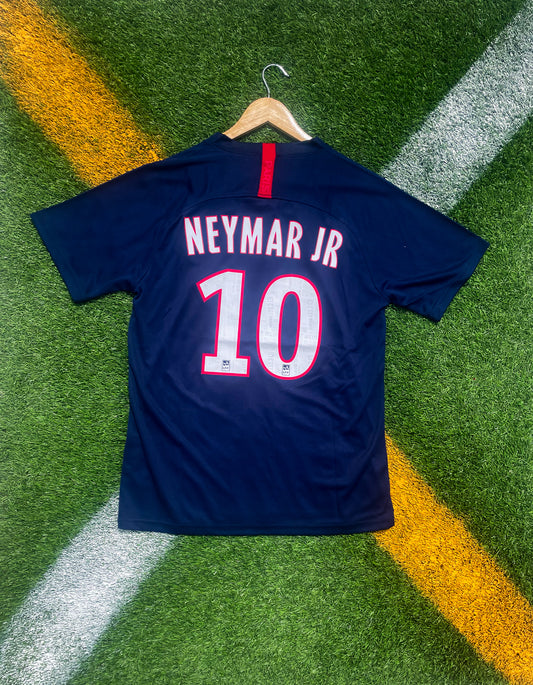 Paris Saint-Germain 2019-2020 Home Neymar Jr. #10 Vintage Soccer Jersey – Modern Parisian Classic - Five Of Cups Official