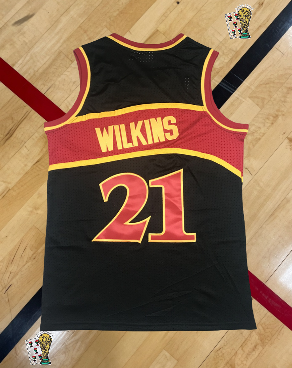 Atlanta Hawks 1986-87 Away Jersey – Dominique Wilkins Away Edition