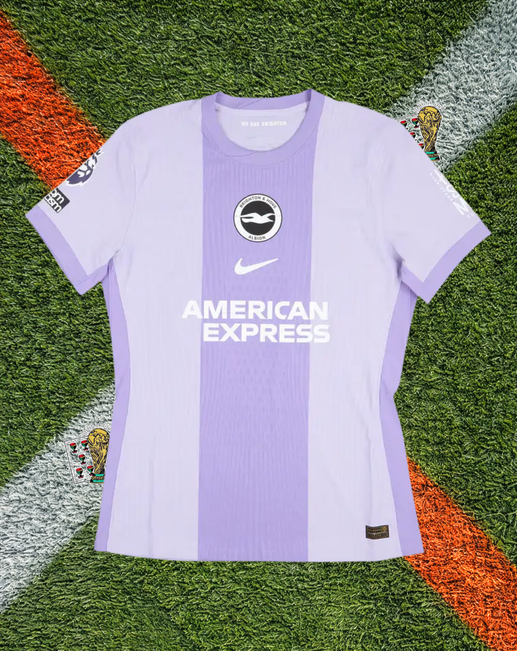 Brighton & Hove Albion 2024-25 Away Jersey – Lilac Dream Edition