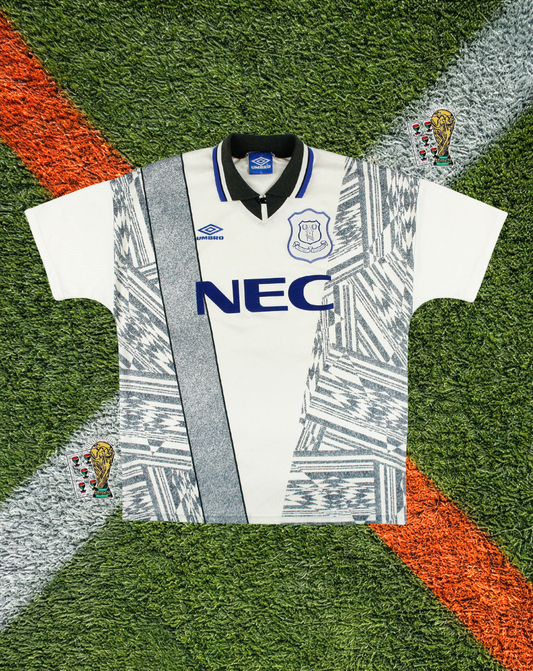 Everton 1995-97 Third Jersey – Graphic Pattern Third Edition