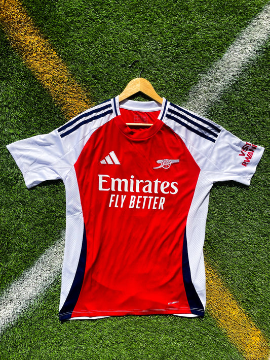 Arsenal 2024β2025 Home Jersey Saka #7 β Red Adidas Football Shirt with Classic Gunners Styling - Five Of Cups Official
