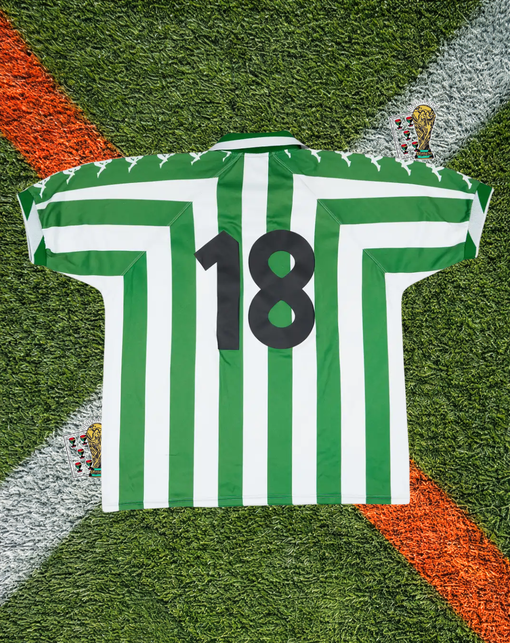 Real Betis 1995-96 Home Jersey – Verdiblanco Shield Edition