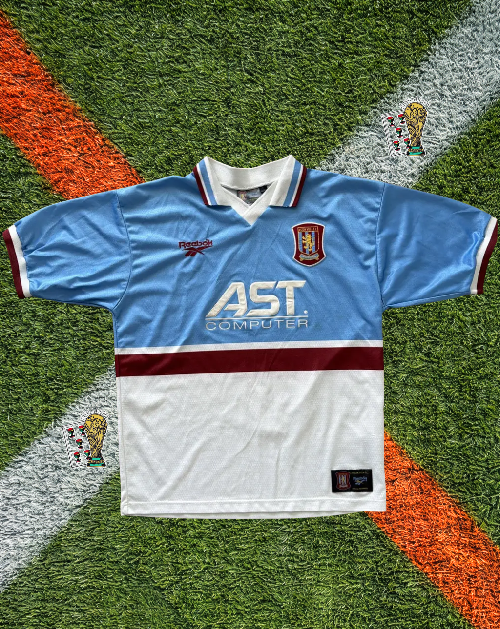 Aston Villa 1997-98 Away Jersey – AST Computer Edition