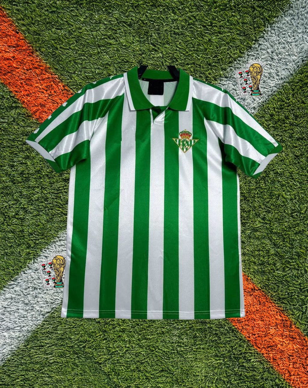 Real Betis 1996-97 Home Jersey – Classic Stripe Edition