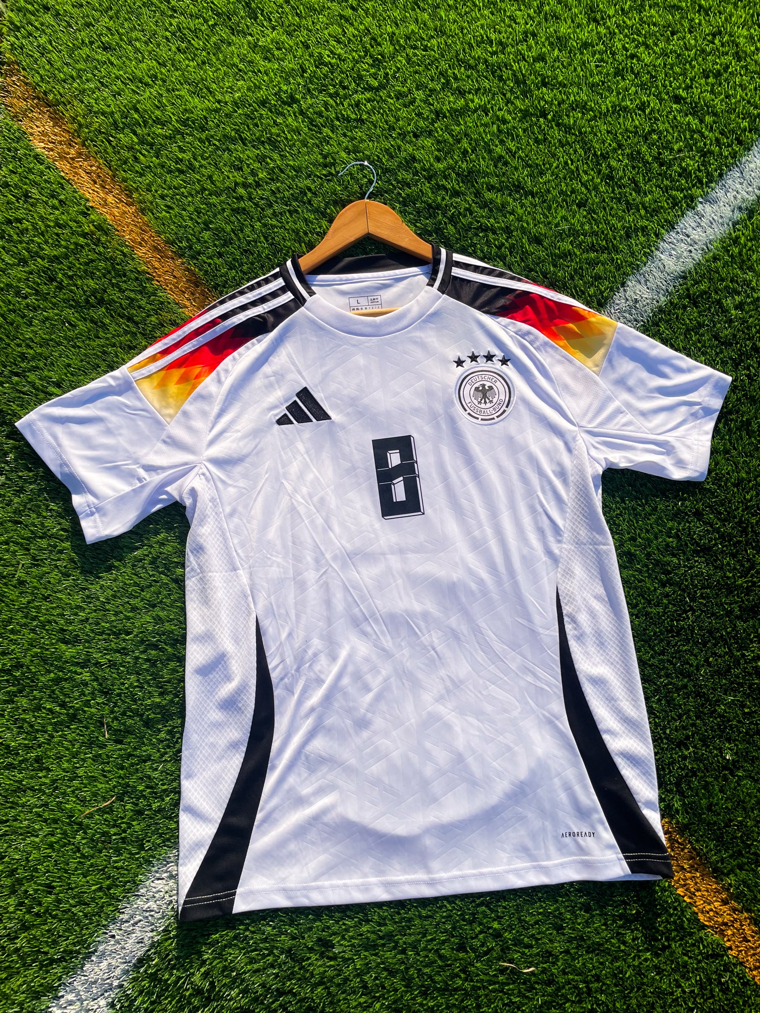 Germany 2024 Home Kroos #8 & Musiala #10 Euros Soccer Jersey – Bold Modern Adidas Kit for the New Era of Die Mannschaft - Five Of Cups Official