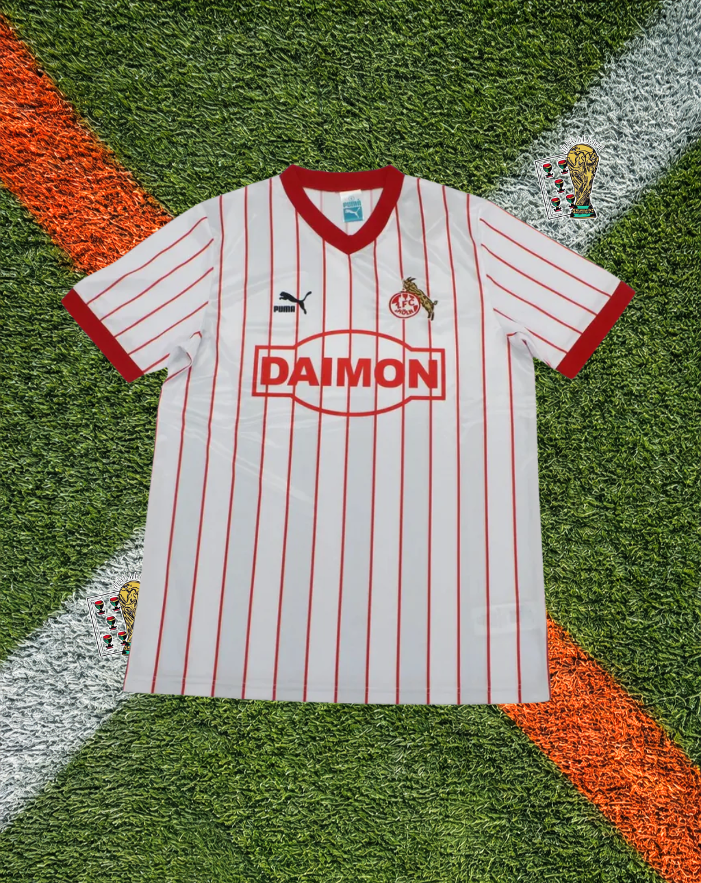 1. FC Köln 1991-93 Away Jersey – Daimon Pinstripe Edition