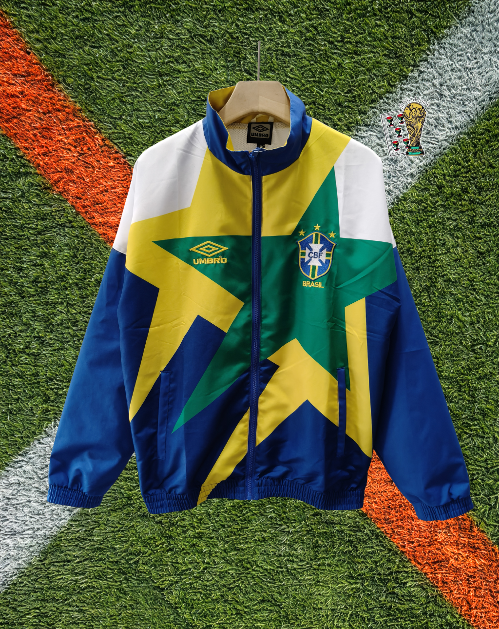 Brazil 1990s Windbreaker – Estrela Retro Star Edition
