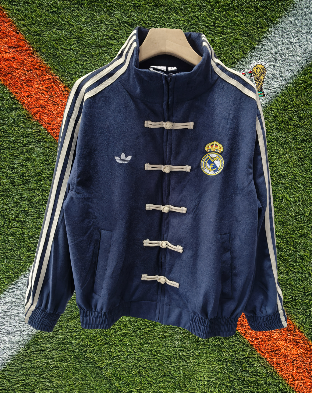 Real Madrid 1990s Windbreaker – Merengue Toggle Classic