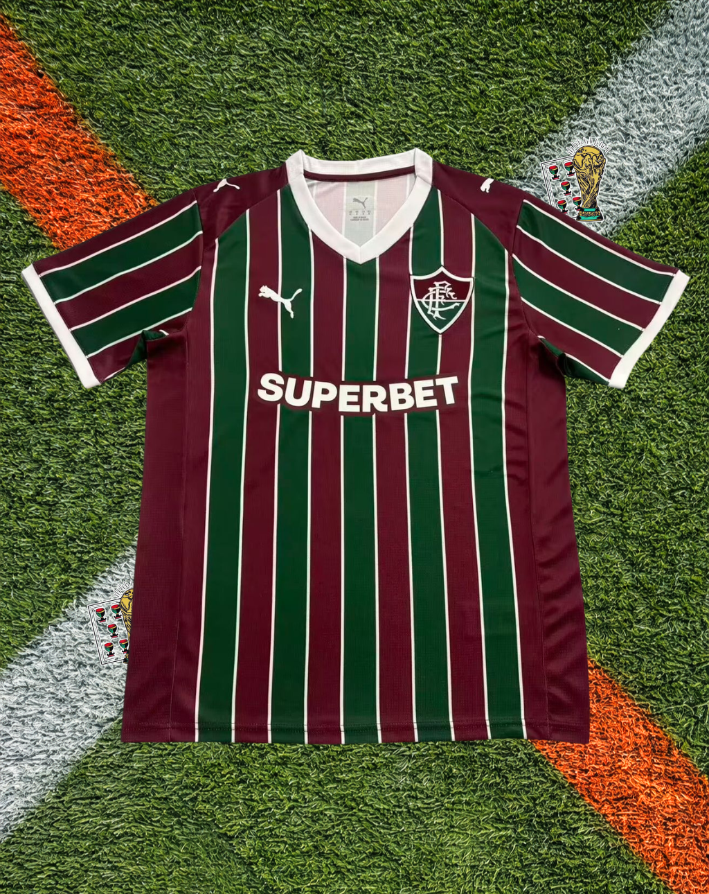 Fluminense 2023-24 Home Jersey – Modern Pinstripe Home Edition