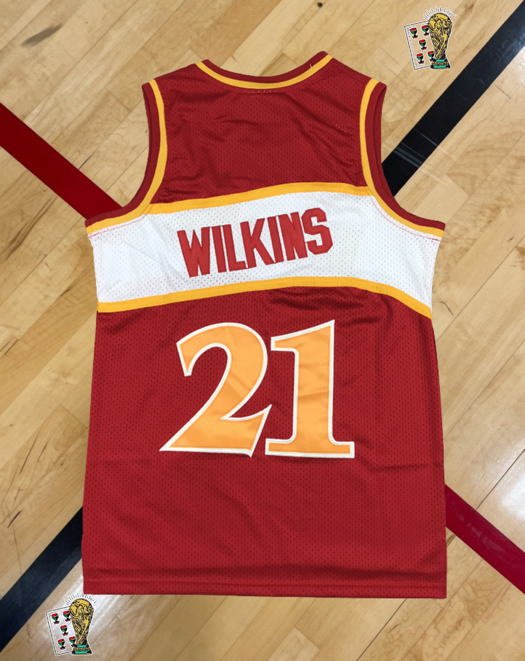 Atlanta Hawks 1986-87 Home Jersey – Dominique Wilkins Era Edition