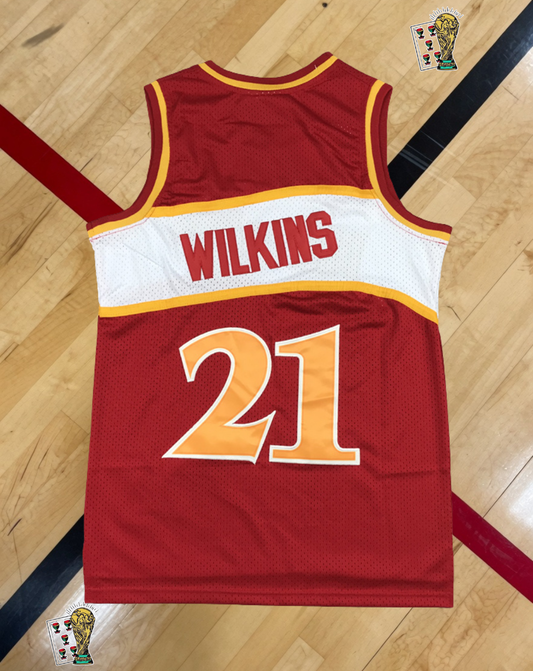 Atlanta Hawks 1986-87 Home Jersey – Dominique Wilkins Era Edition