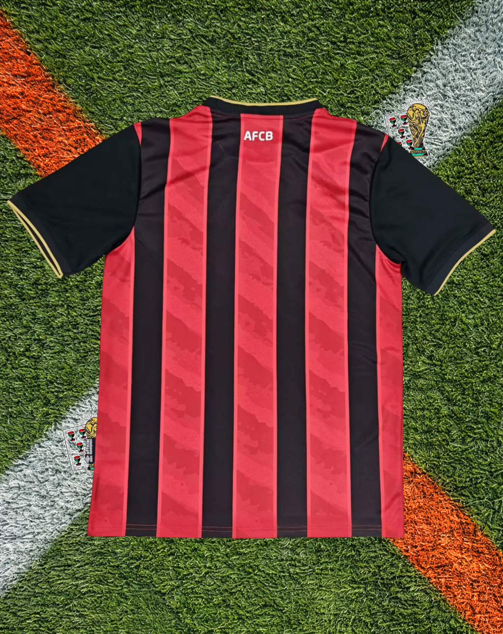 AFC Bournemouth 2024-25 Home Jersey – Cherry Stripe Edition