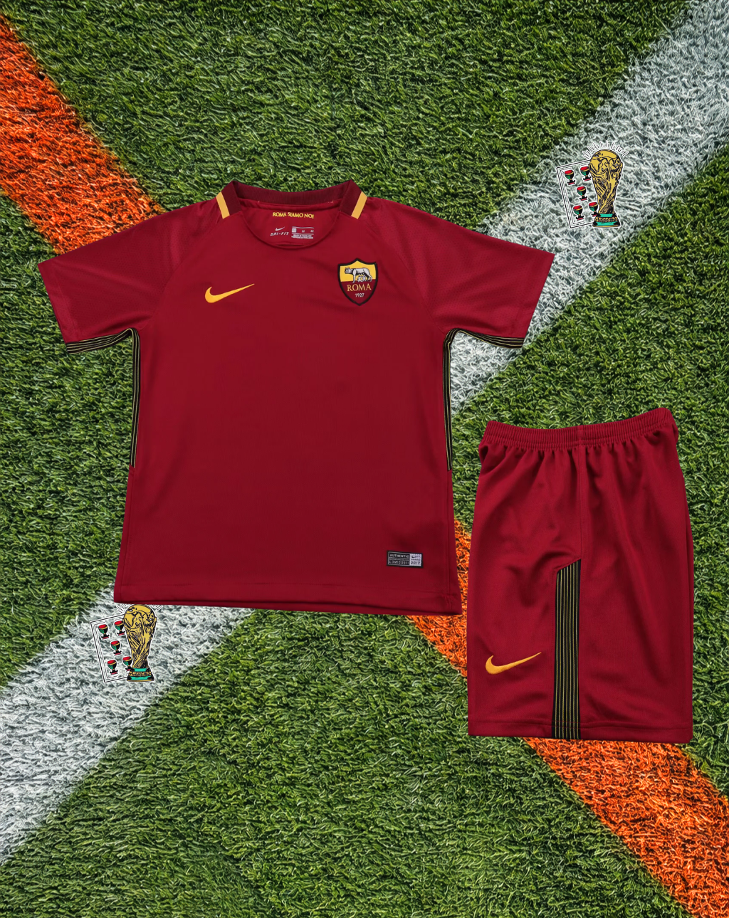 Roma 2017-18 Home Jersey – Roma Siamo Noi Edition