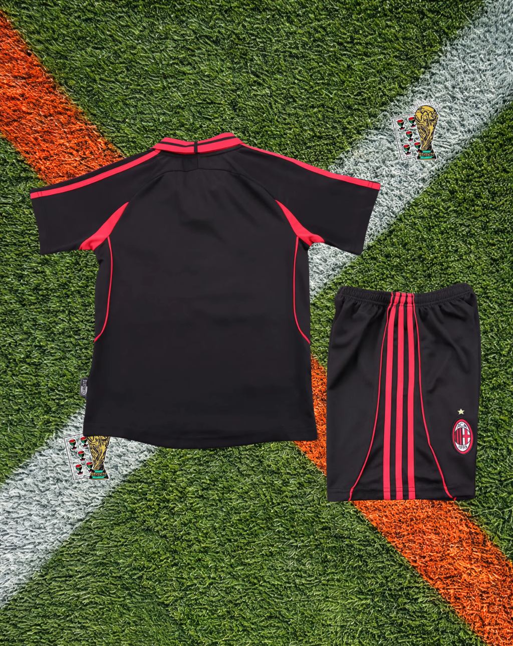 AC Milan 1999-2000 Third Jersey – Authentic Curve Youth Edition