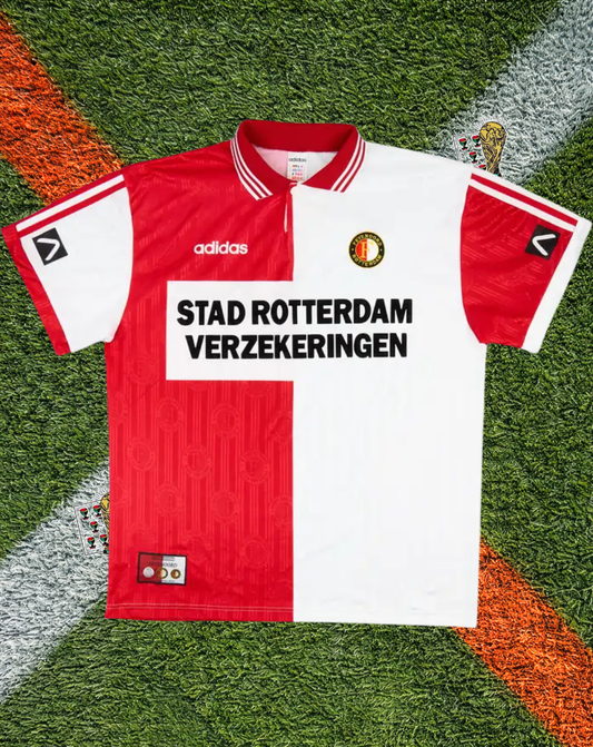 Feyenoord 1995-97 Home Jersey – Classic Halved Home Edition