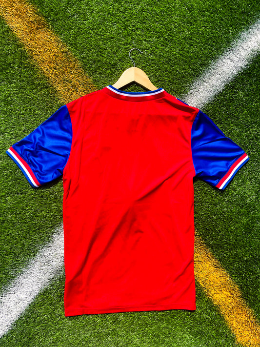 Back view showing retro silhouette and fit

