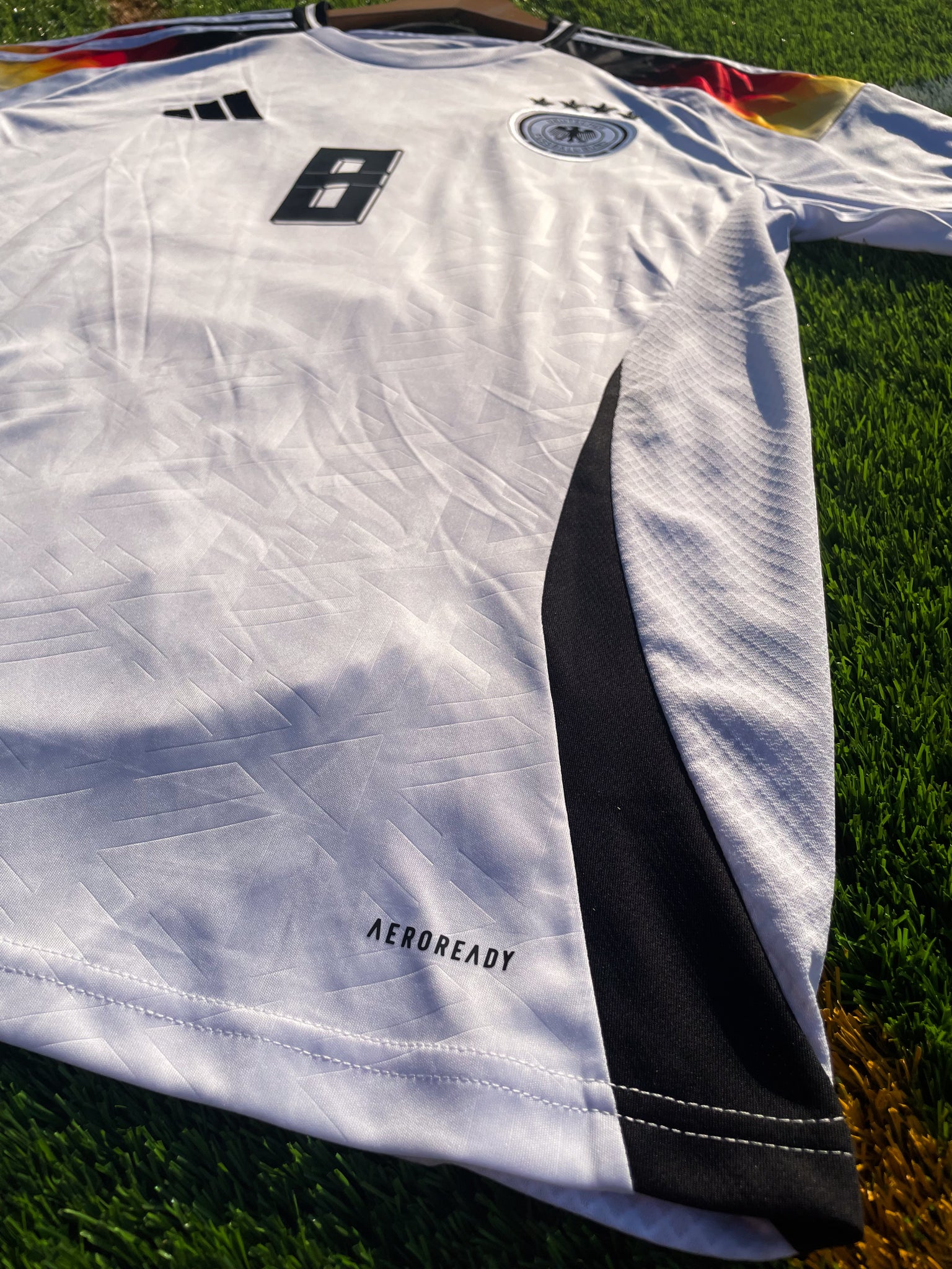 Germany 2024 Home Kroos #8 & Musiala #10 Euros Soccer Jersey – Bold Modern Adidas Kit for the New Era of Die Mannschaft - Five Of Cups Official