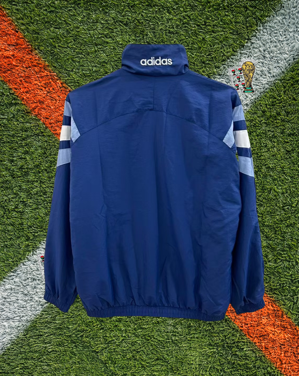 Chelsea 2000s Windbreaker – Blues Navy and Gold Classic