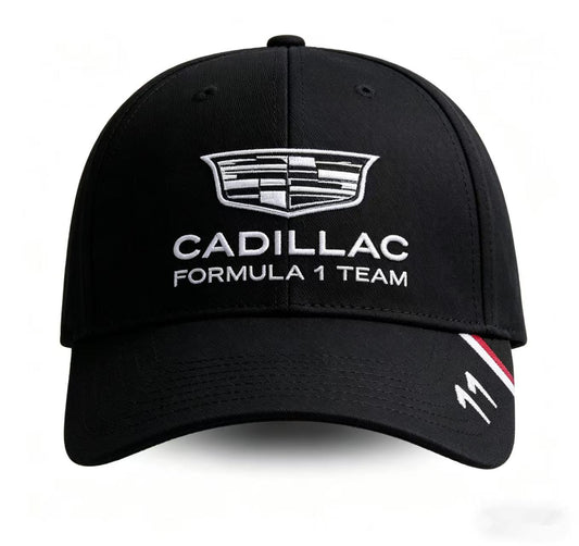 Cadillac Formula 1 Racing Team Cap – Stealth Black "Andretti Global" Edition