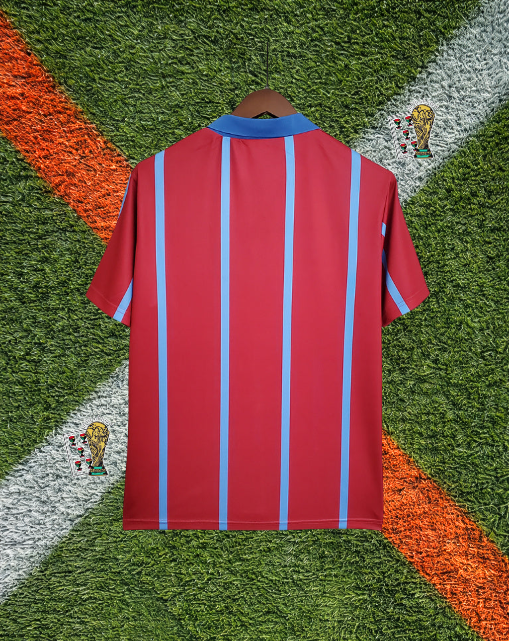 Aston Villa Home Jersey – Pinstripe Heritage Edition