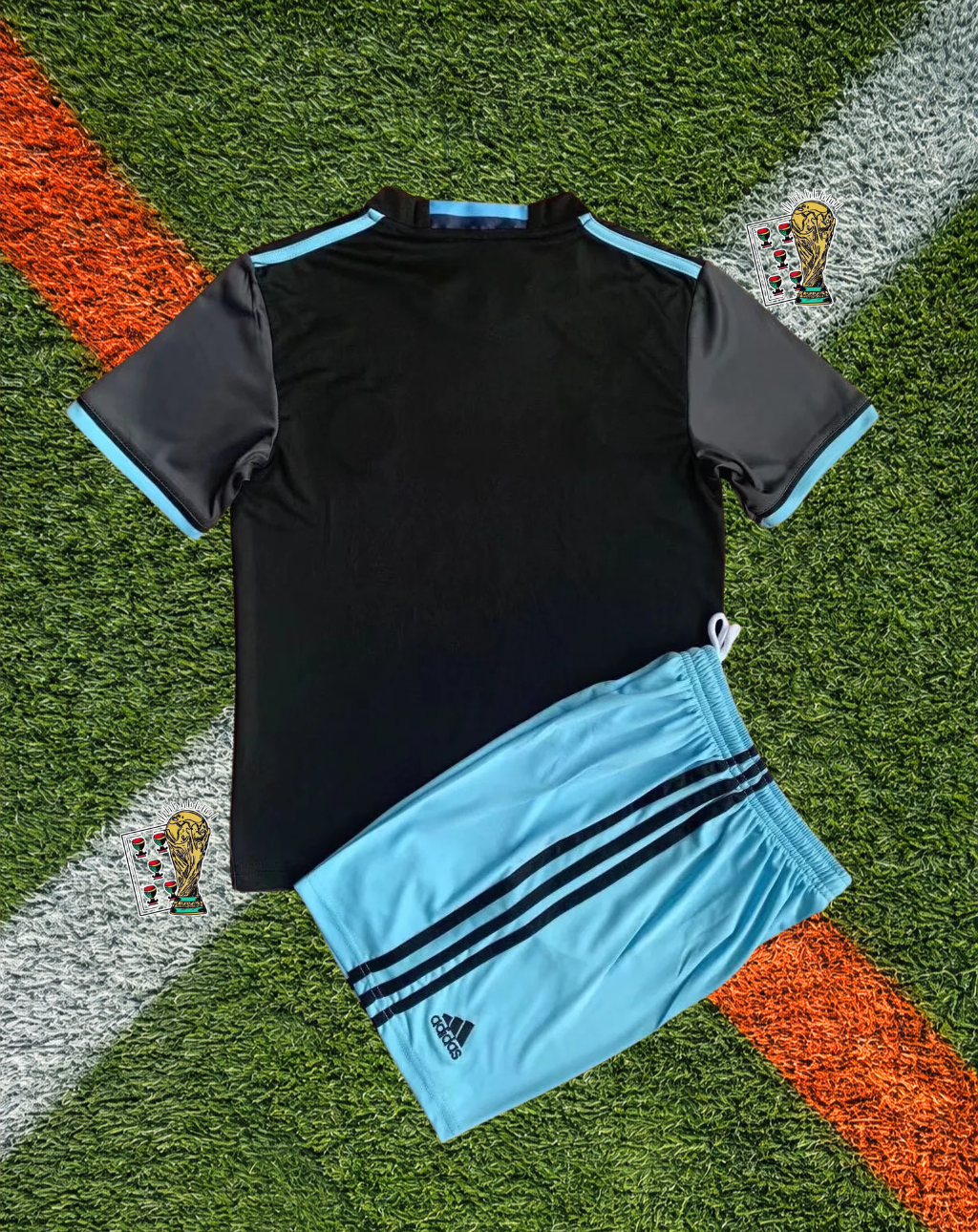 Ajax 2018-19 Away Jersey – Ziggo Black Star Youth Edition